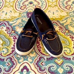 Sherry Top-Sider blue boat shoes